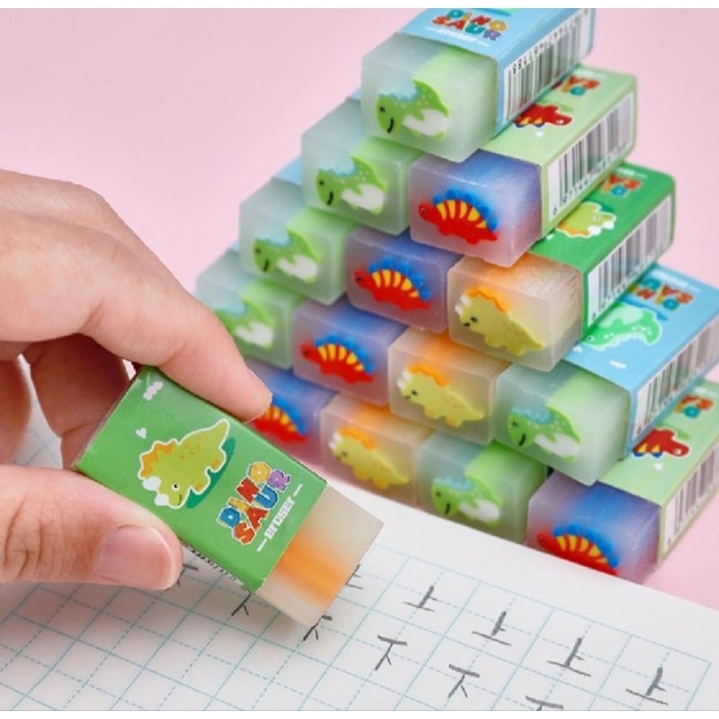 

Penghapus Pensil Motif Buah dan Karakter Dinosaurus