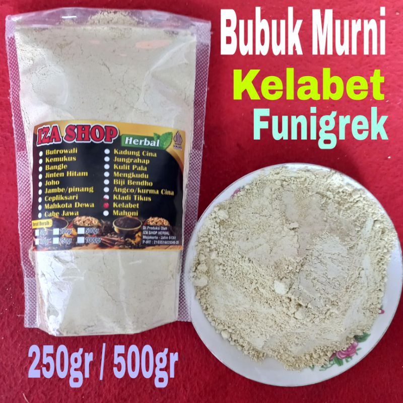 

Bubuk Murni Kelabet 500gr