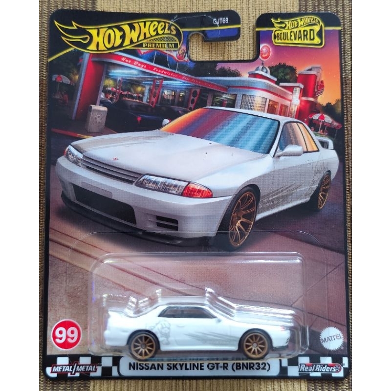 Hotwheels Series Ban Karet BOULEVARD NISSAN SKYLINE GT-R (BNR32) / Diecast / Hot Wheels
