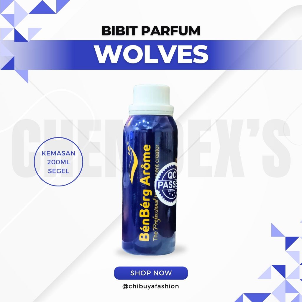 BIBIT PARFUM MURNI// WOLVES - BLUE ICE// BENBERG AROME// 200ML SEGEL || parfum blue ice || parfume