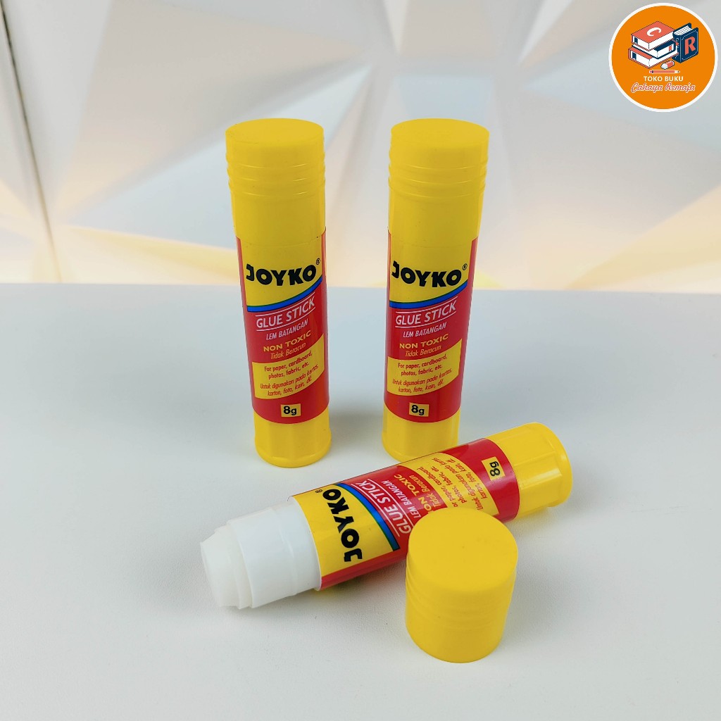 

Lem Kertas Batangan Joyko 8gr Satuan Glue Stick Lem Putar