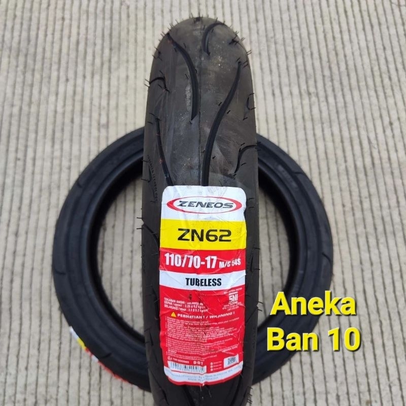 Ban Zeneos 110/70-17 ZN62 Tubeless