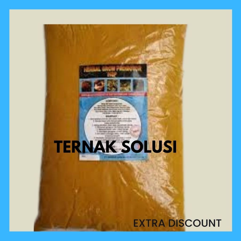 HERBAL GROW PROMOTOR 1 kg | Meningkatkan Pertumbuhan Ruminansia dan Unggas | HGP Jamu Ayam Jamu Bebe