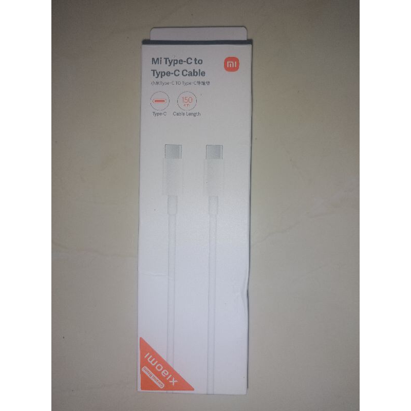 PRELOVED KABEL XIAOMI TYPE C TO TYPE C