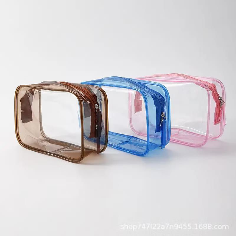 Tas Kosmetik Transparan Bening