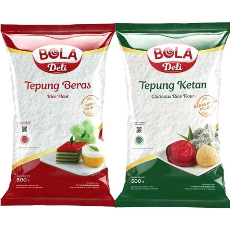 

BOLA DELI TEPUNG BERAS & KETAN 500G