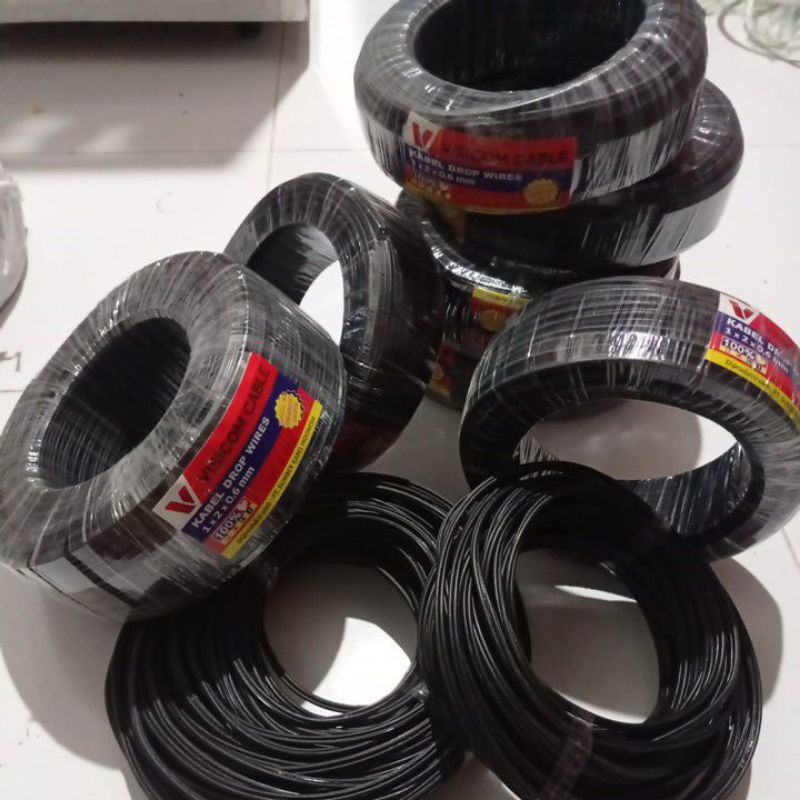 KABEL TELEPON / KABEL OUTDOOR / Roll 100 Meter