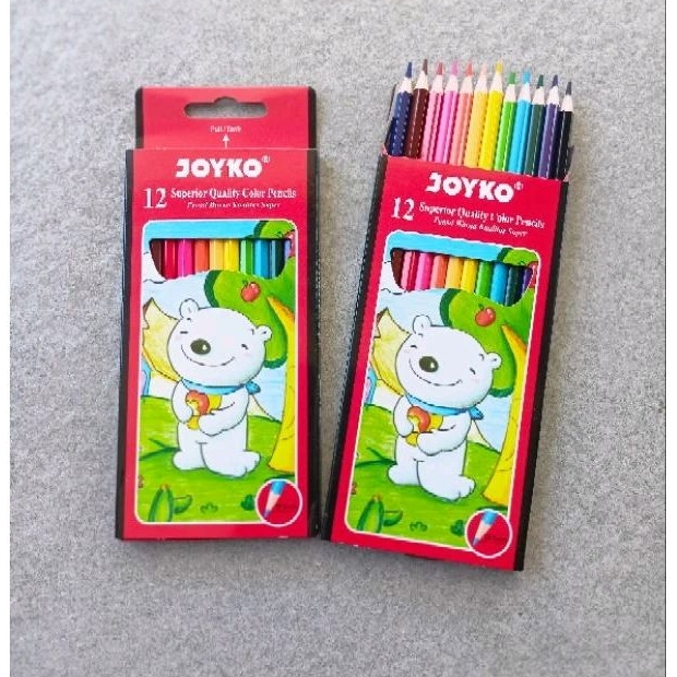 

(1 pcs) PENSIL WARNA JOYKO PANJANG 12 WARNA