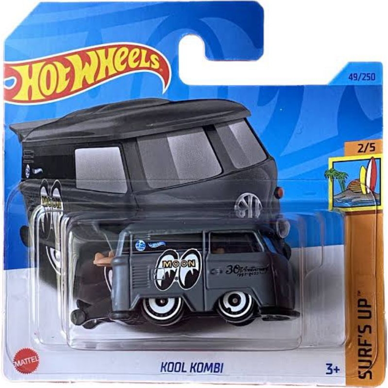 Hot Wheels Kool Kombi Grey MoonEyes