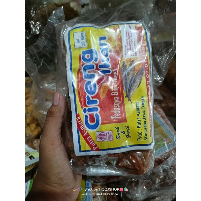 

cireng ikan pedas isi 20pcs (beli 10pck gratis 1 pack)