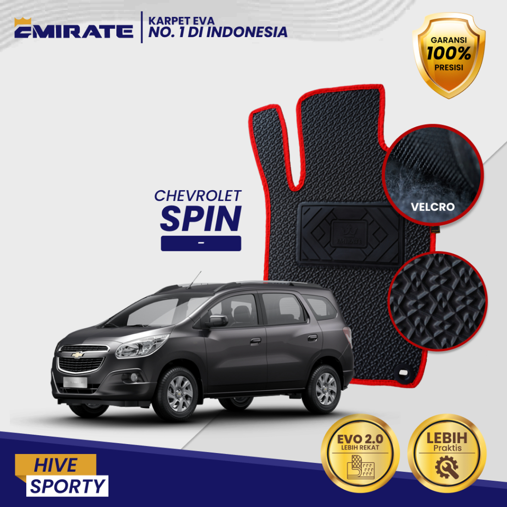 Karpet Mobil HIve Sporty EVA PREMIUM Chevrolet Spin
