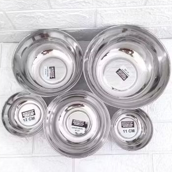 Rosh Dinner Bowl • Mangkok Stainless Steel Super Tebal Rosh • Mangkuk Stainless Dinner Bowl