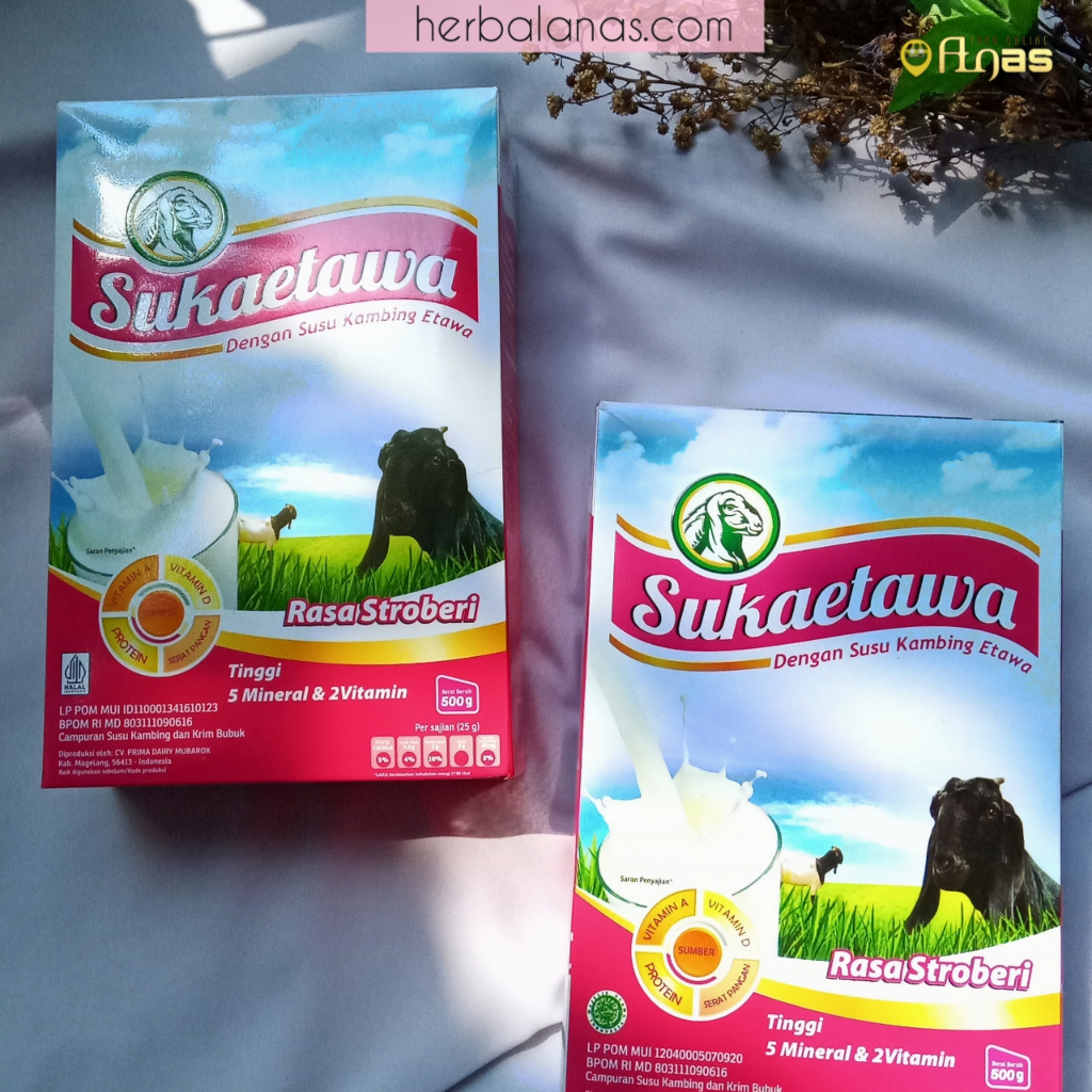 

Variasi 500 gr dan 200 gr Sukaetawa stroberi susu kambing etawa rasa strobery alfa herba original susu bubuk susu kambing etawaku susu penggemuk badan susu murni etawa super weight protein susu melancarkan produksi asi susu bubuk meningkatkan kecerdasan