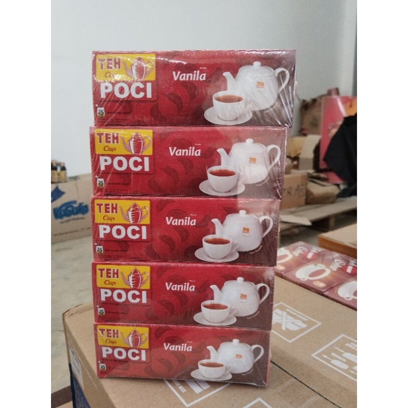 

Teh Poci Vanila 25 gr isi 25 celup