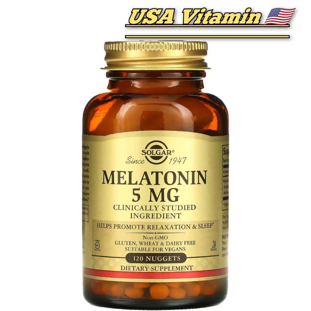 Solgar Melatonin 5 mg 120 Nuggets