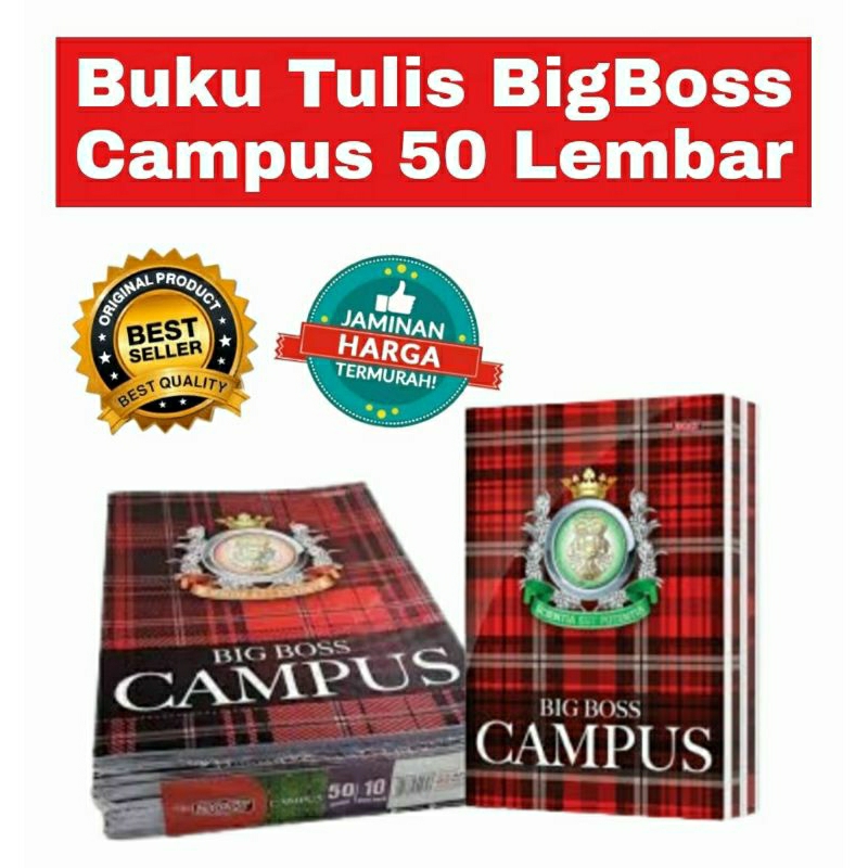 

BigBoss Campus Buku Tulis 50 Lembar