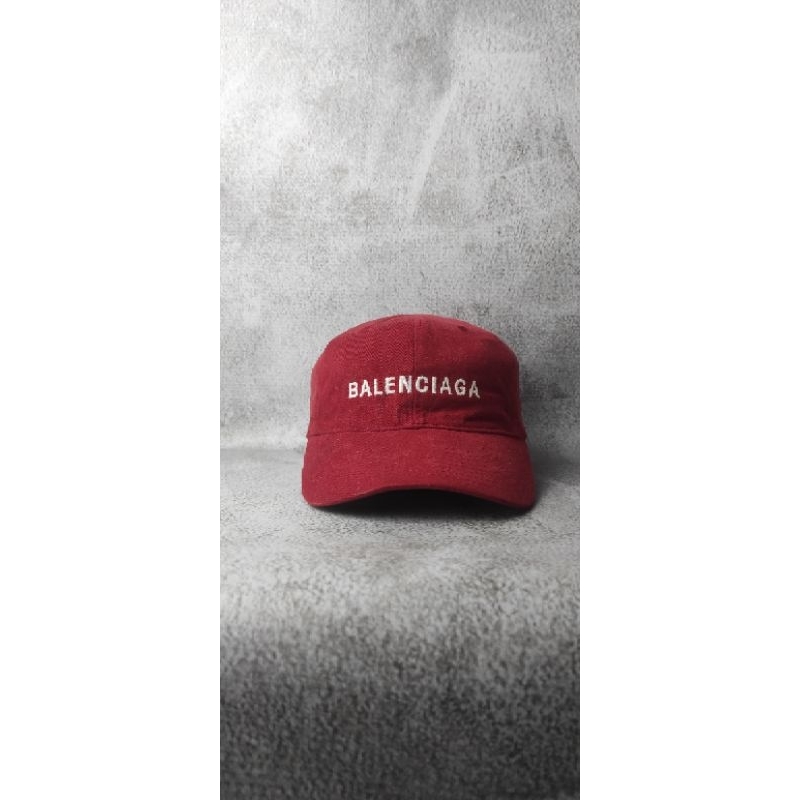 Topi Bal3nciaga script red