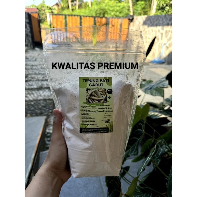 

TEPUNG PATI GARUT KWALITAS PREMIUM 1Kg