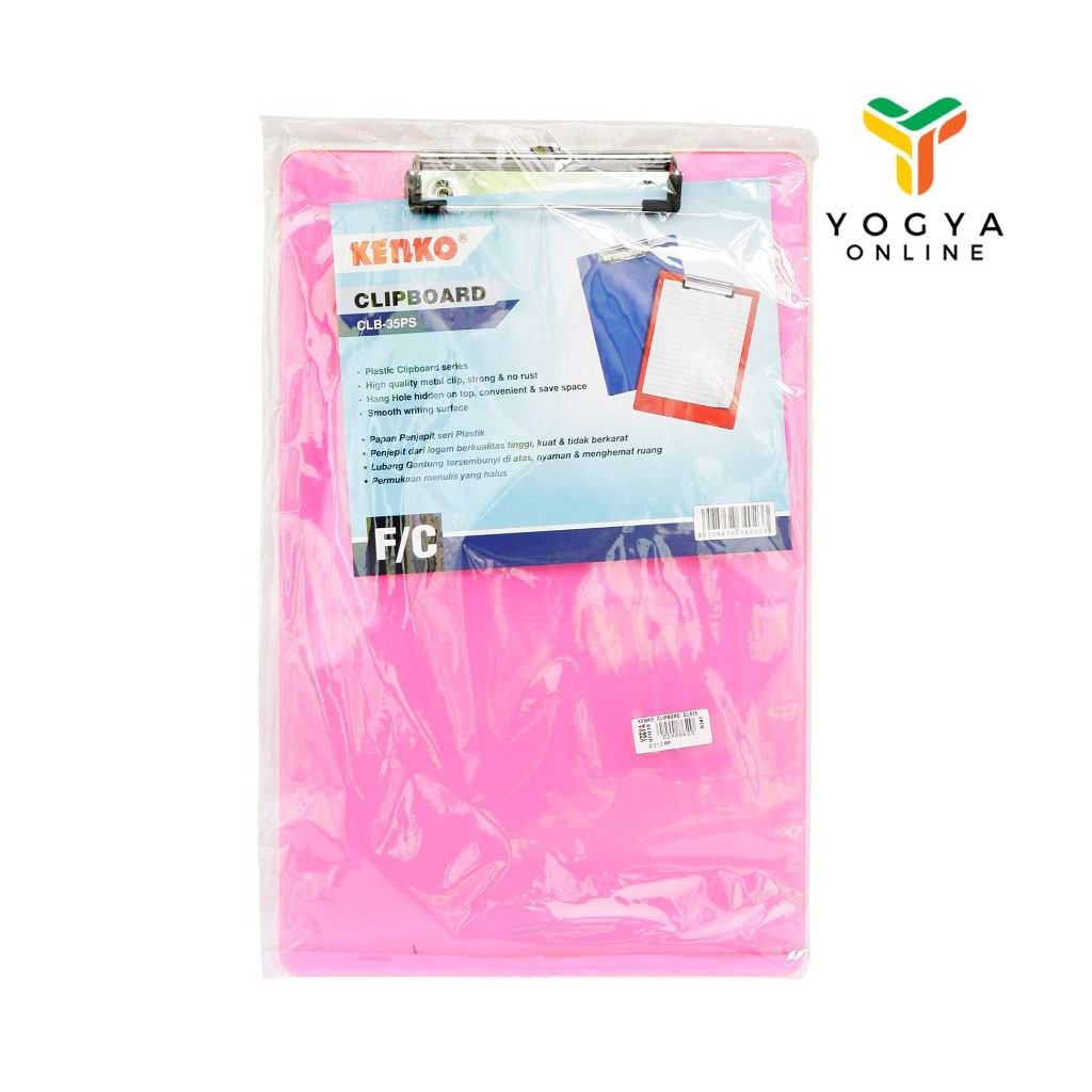 

Kenko Clipboard Ps Clb 35 Ps Plastik R0519