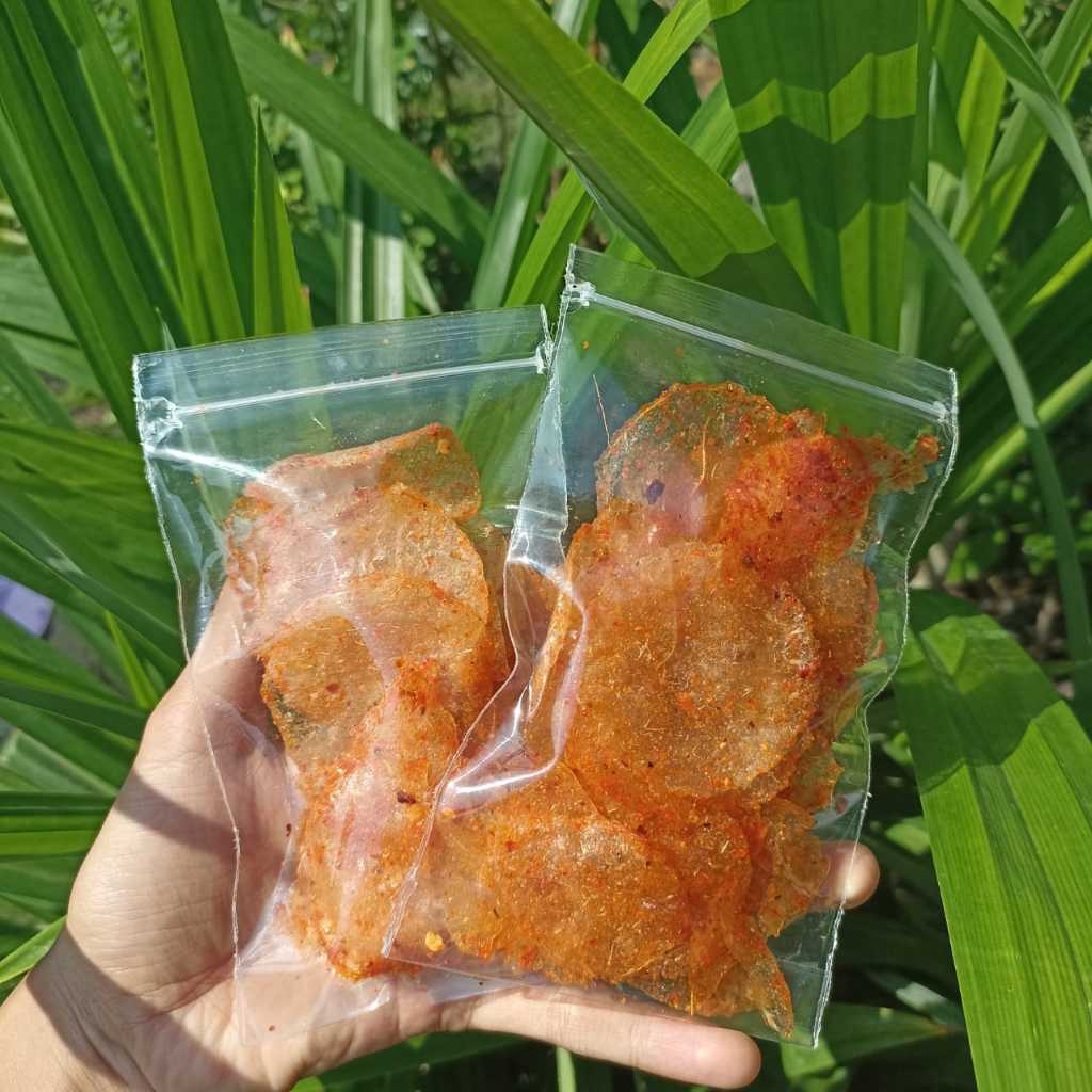 

CAMILANKU - KRIPIK KACA PEDAS 100 gr Kripca viral camilan kripca kripca bandung keripik kaca viral