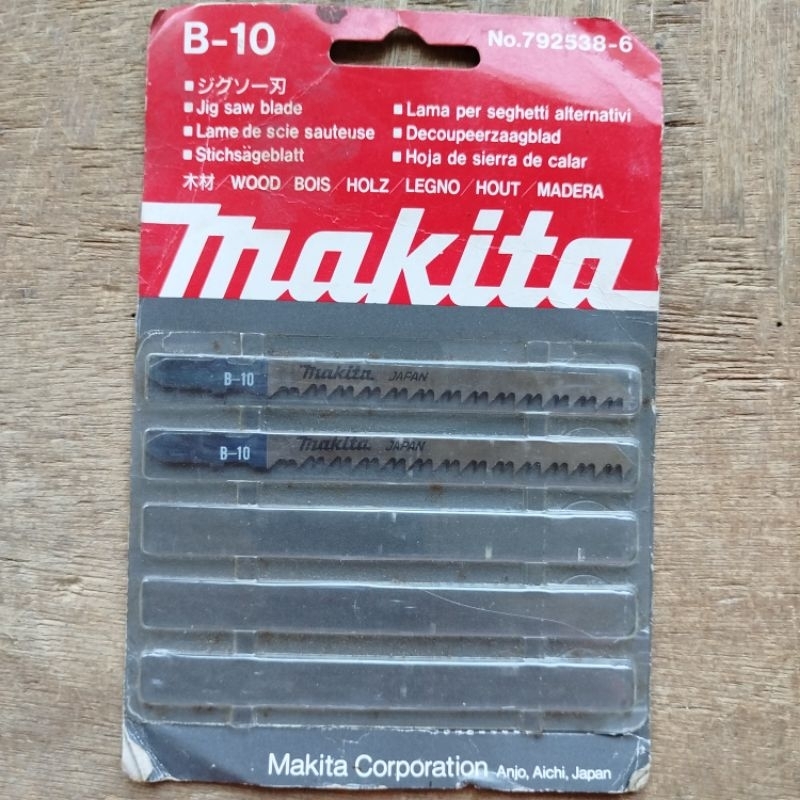 Makita Mata Gergaji Jigsaw Blades B10 B-10 Japan Original