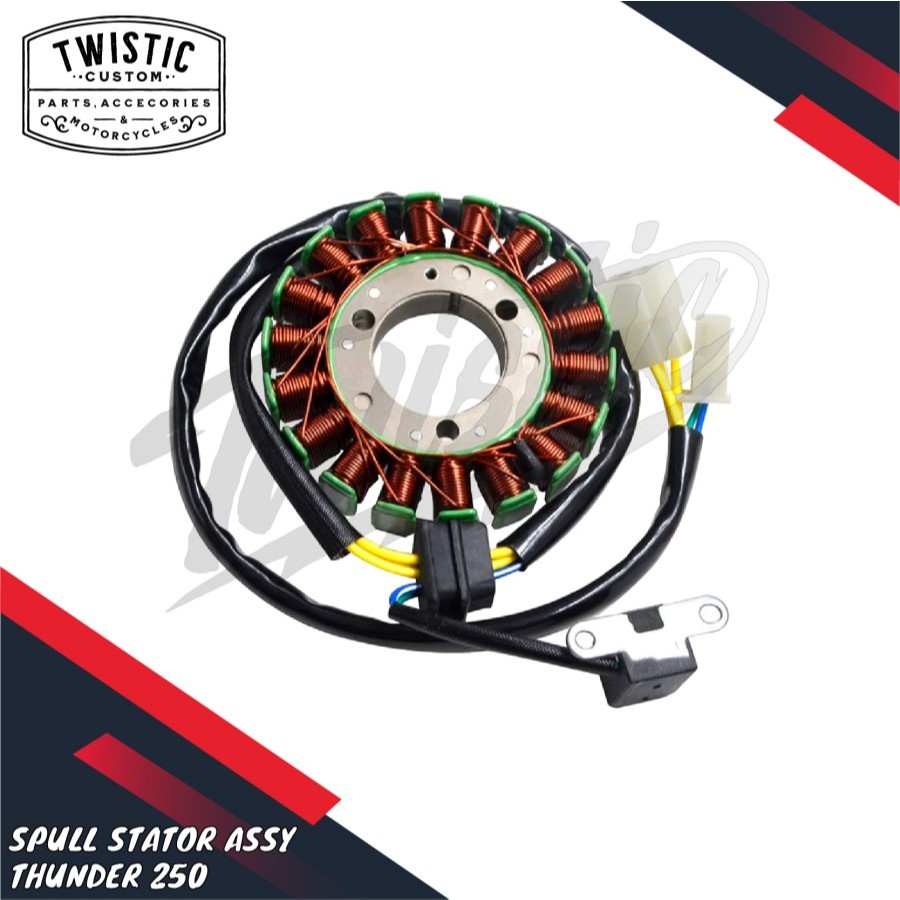 Spull Spul Magnet Stator Assy Motor Thunder 250 GSX 250 OEM