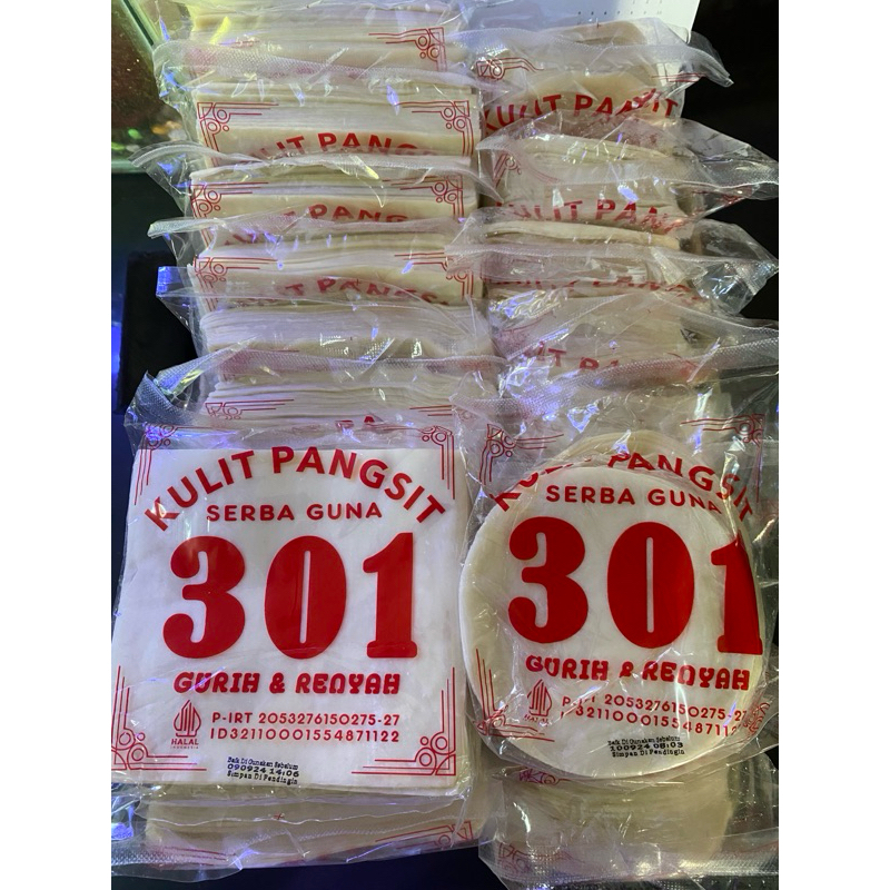 

301 Kulit Pangsit Serbaguna isi 45-50 lembar 250gr