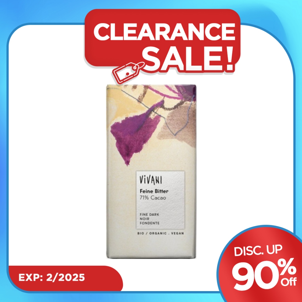 

Vivani Organic Fine Dark chocolate 71% 100 Gr