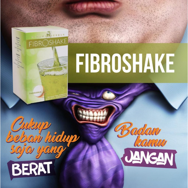 Fibroshake Fiber Drink|fibro shake minuman diet sehat