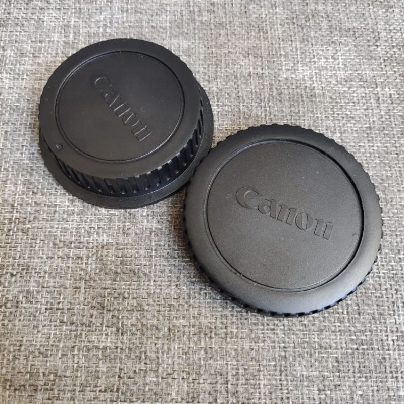Canon Body Cap & Rear Cap For Kamera SLR Canon