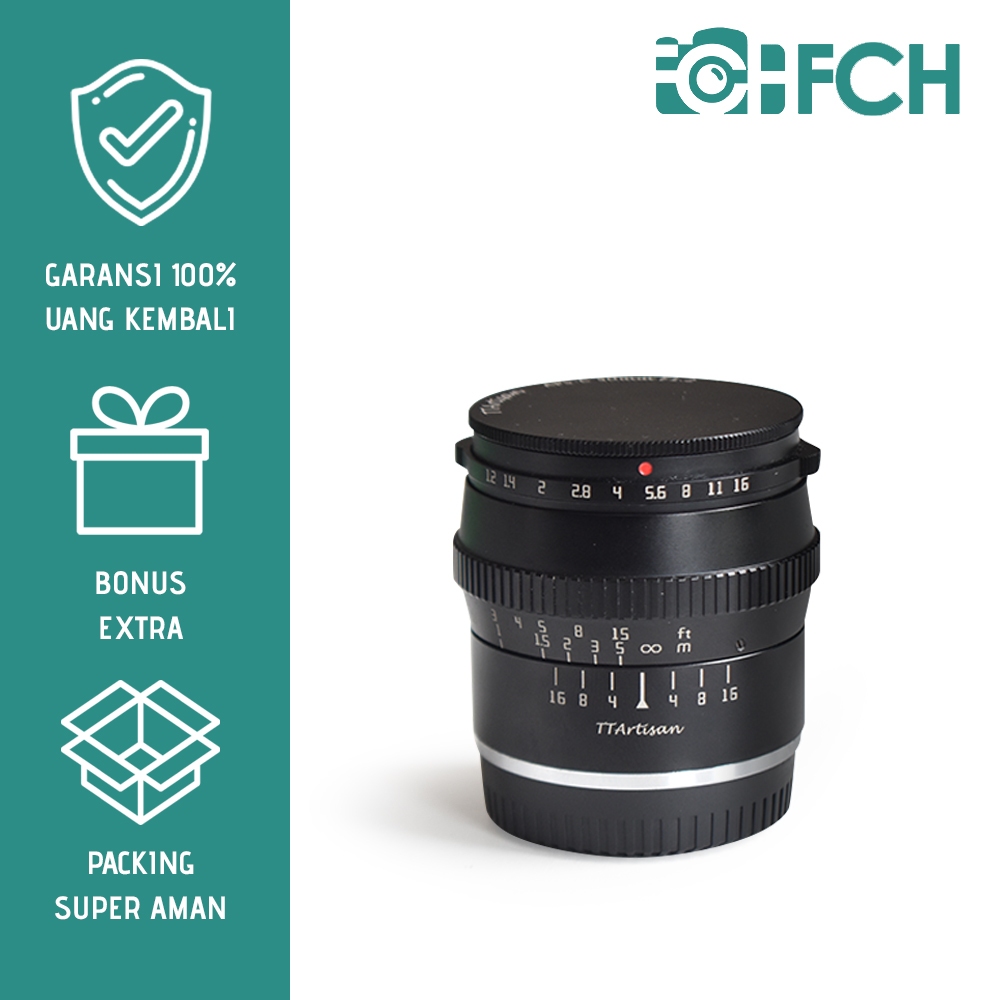 TT ARTISANS 50MM F1.2 LENSA FIX FOR CANON SONY FUJIFILM MIRRORLESS