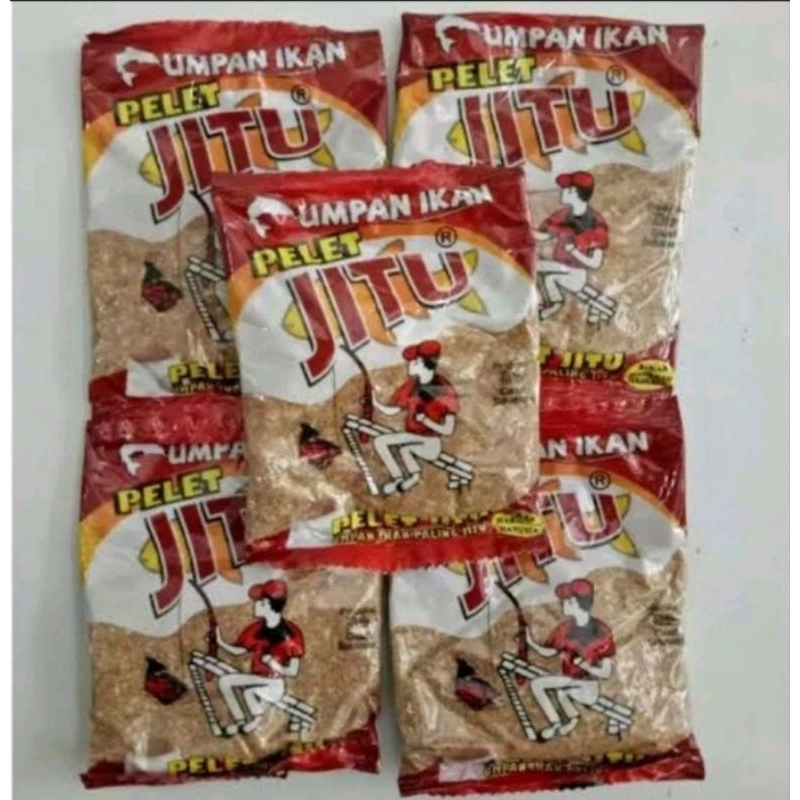 20 Pcs Pelet Jitu Merah 1 Pack Umpan Pancing Ikan Pelet Jitu Merah Umpan Praktis Semua Ikan