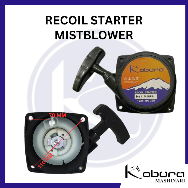 Recoil Starter Tarikan Mesin Mist Blower Kap Alit Engkol Mesin Mist Blower Semprot Racun Pupuk 3WF3 