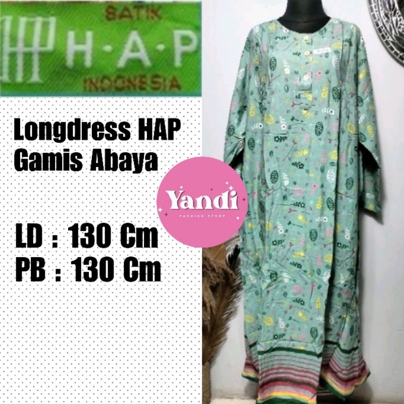 SEI DASTER HAP LONGDRESS LD ABAYA JUMBO LD 130CM.