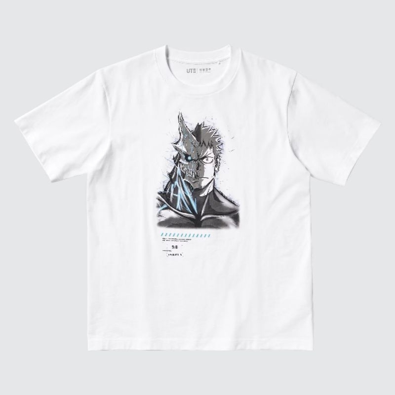 Tshirt Uniqlo Kaiju No.8 Power [9.8] | Kaiju No.8 UT Kaos Lengan Pendek