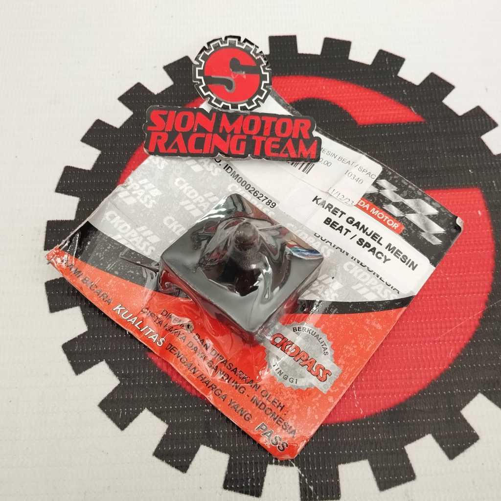 Karet Ganjal Bantalan Mesin Bawah / Rubber Link Stopper Lower Honda Beat / Spacy / Scoopy Karbu Ckdp