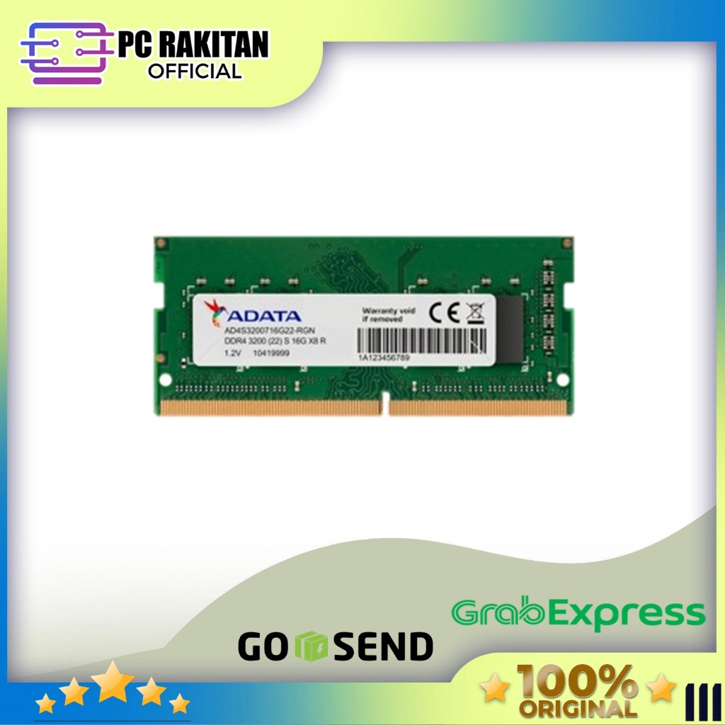 ADATA RAM SODIMM DDR4 32GB 3200MHZ