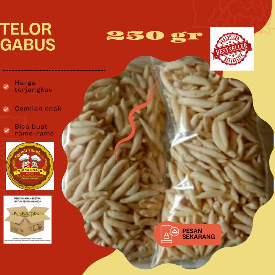 

Telur gabus 1/4kg / Telur gabus 250gr