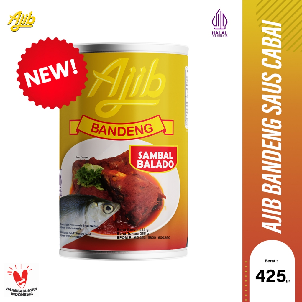

Ajib Bandeng Sambal Balado 425 gr