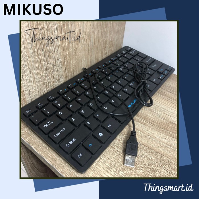 MIKUSO Mini Keyboard Laptop Komputer KB001U KB-001U Pcs Satuan
