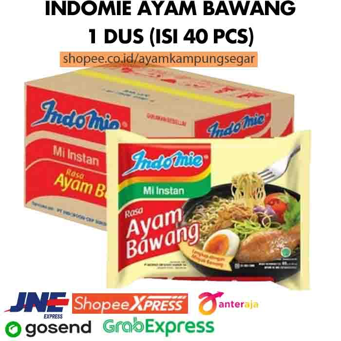 

Indomie AYAM BAWANG 1 dus isi 40