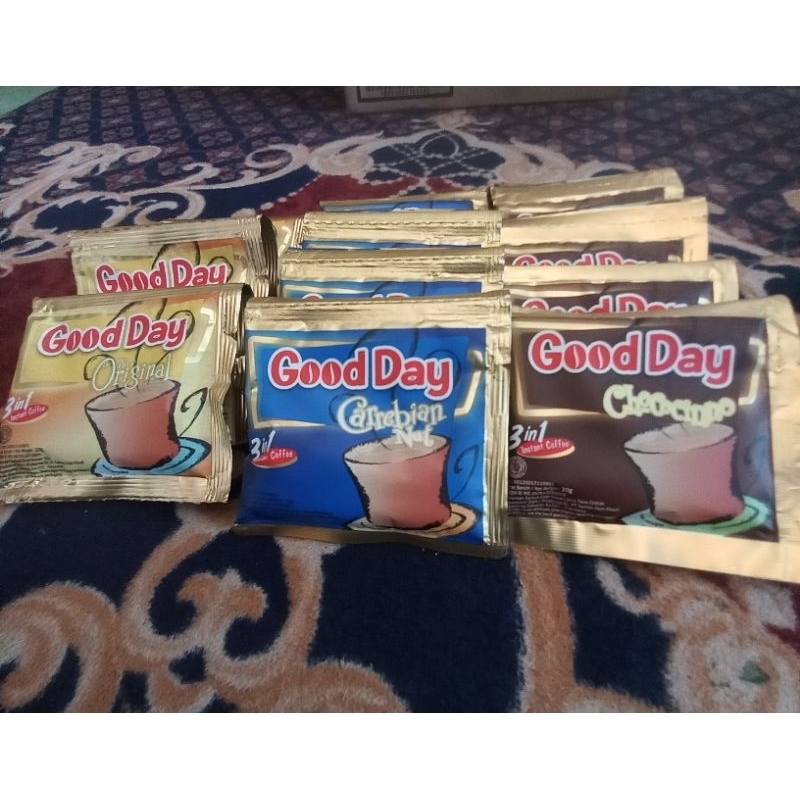 

Kopi Good Day 3renceng FREE KOPI GADJAH