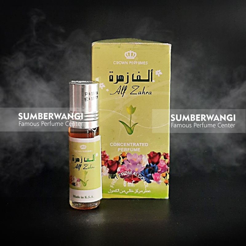 Al Rehab Alf Zahra 6 ml / Parfum Roll 6 ml Al Rehab