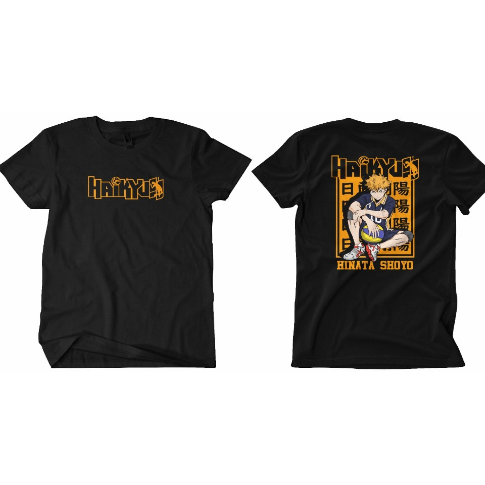 KAOS HAIKYUU HINATA SHOYO / KAOS HAIKYUU / KAOS ANIME HAIKYUU / HAIKYUU