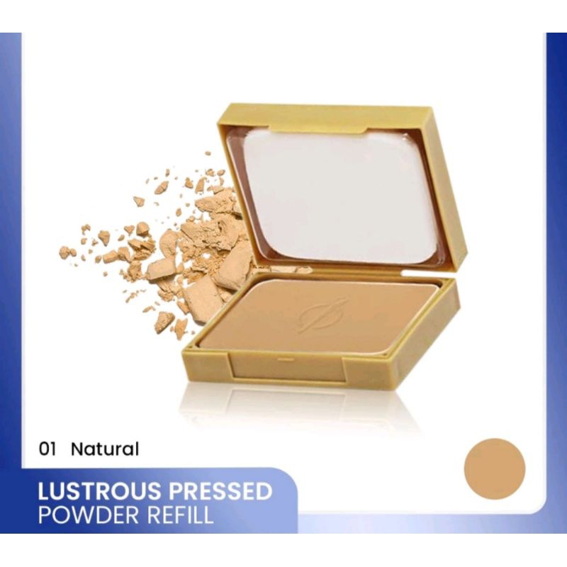 INEZ REFILL LUSTROUS PRESSED POWDER | sertakan vidio unboxing saat penerimaan barang & klaim 1x24 ja