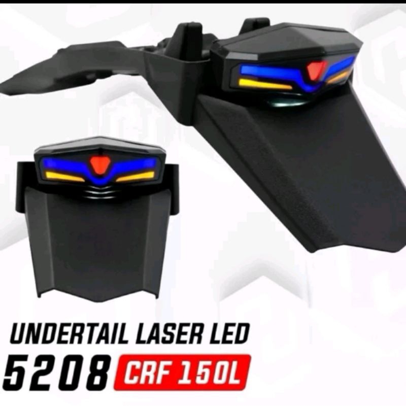 SPAKBOR BELAKANG CRF 150 LED - LAMPU STOP CRF 150 LED