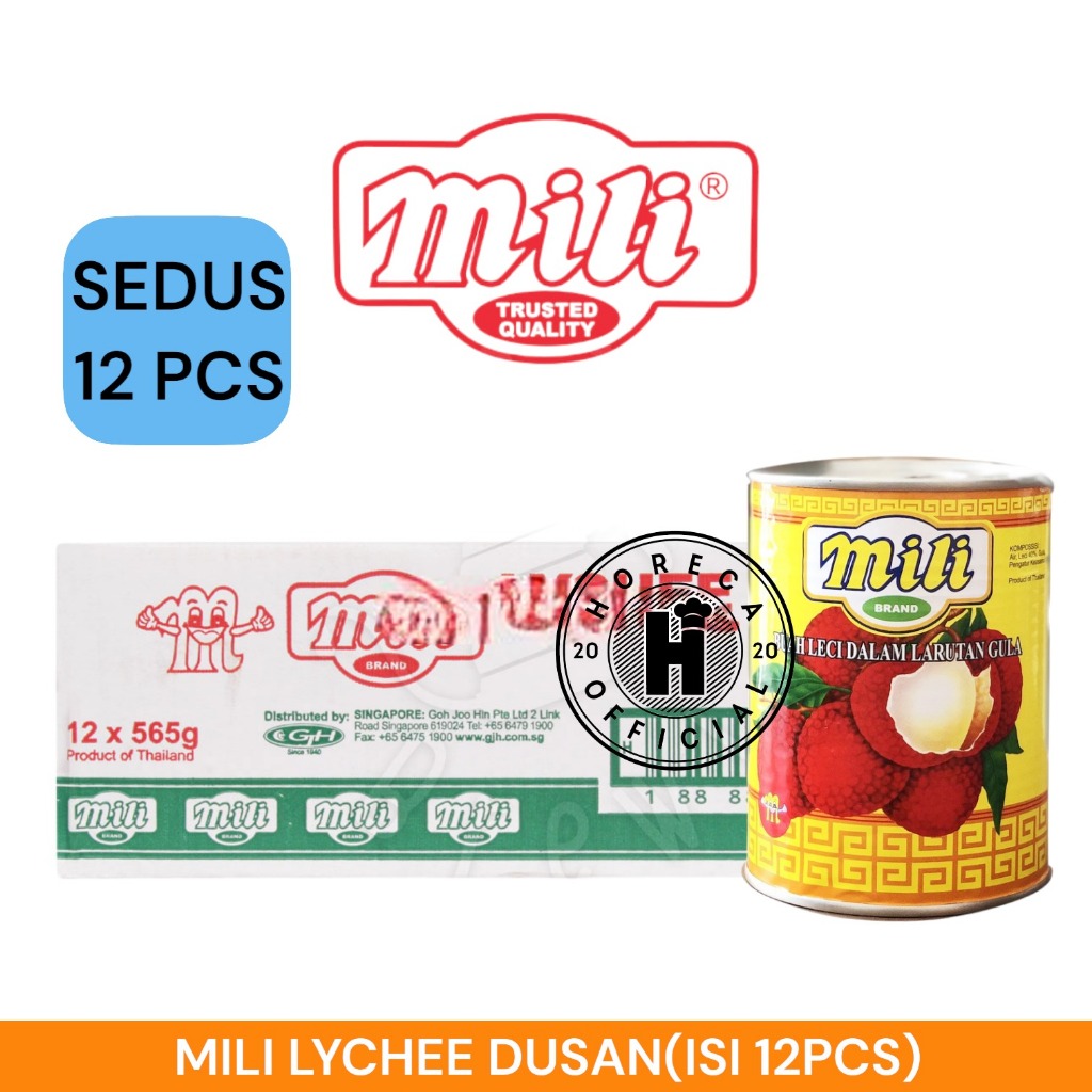 

MILI LYCHEE IN SYRUP 1 DUS | MILI LECI DALAM SIRUP 1 KARTON