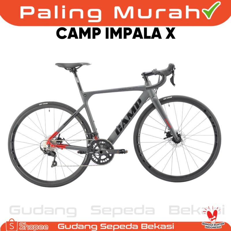 ( PROMO ) CAMP ROADBIKE IMPALA X ( 700c ) 500 SEPEDA BALAP DEWASA