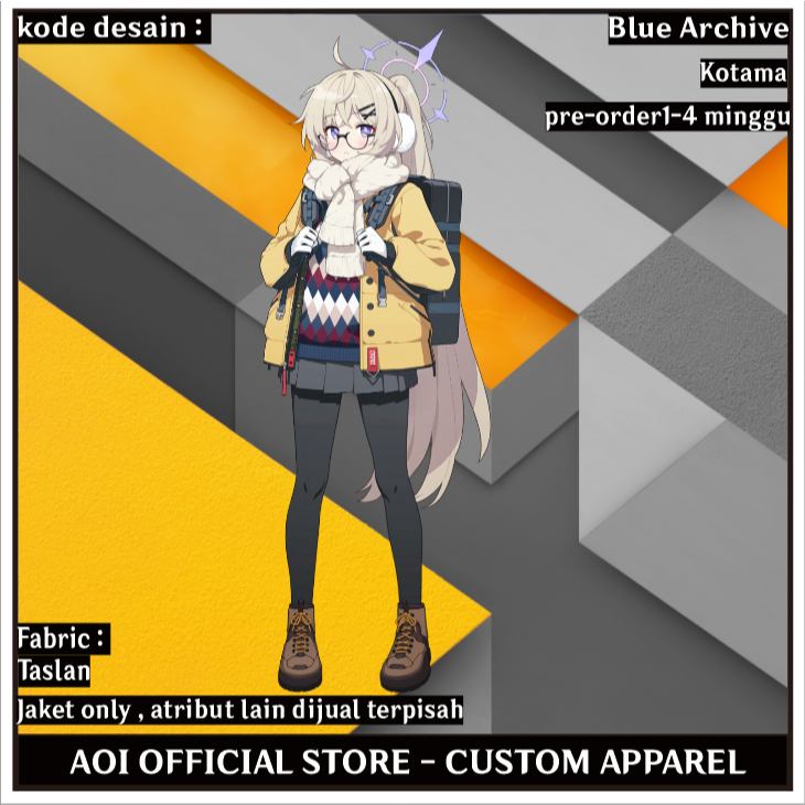 Jaket Otose Kotama Camp blue archive