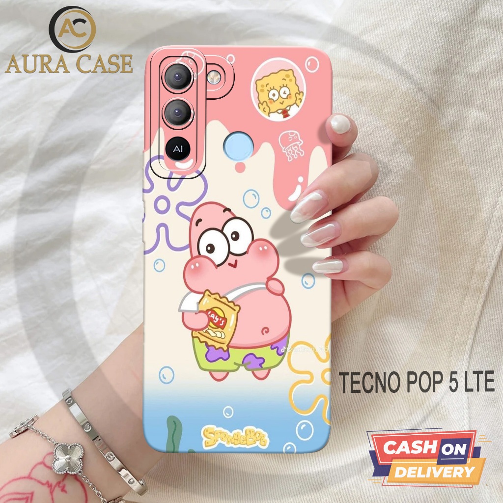 AURA CASE - Softcase TECNO POP 5 LTE - CARTOON Case - Case TECNO POP 5 LTE - Casing Hp TECNO POP 5 L